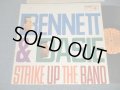 TONY BENNETT & COUNT BASIE - STRIKE UP THE BAND (Ex+++/MINT-) / 1963 US AMERICA ORIGINAL "ORANGE & YELLOW TARGET Label" STEREO Used LP 