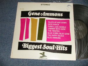 画像1: GENE AMMONS - BIGGEST SOUL HITS (Ex++/Ex+++ EDSP) / 1964 US AMERICA ORIGINAL "BLACK with TRIDENT Logo TOP Label" Used LP 