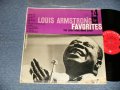 LOUIS ARMSTRONG - Louis Armstrong FAVORITES (Volume 4) (Ex-, VG+/MINT- TEAR, ) / 1956 Version US AMERICA "REISSUE of  ML 54386" "6 EYES LABEL" MONO Used LP  