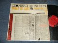 LEONARD BERNSTEIN  -WHAT IS JAZZ (Ex++/MINT-) / 1956 US AMERICA ORIGINAL 1st Press "6-EYES Label" MONO Used LP 