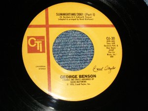 画像1: GEORGE BENSON - SUMMERTIME/2001 A) Pt.1  B) Pt.2 (Ex+++/Ex+++ WOL)  / 1976 US AMERICA ORIGINAL Used 7"Single