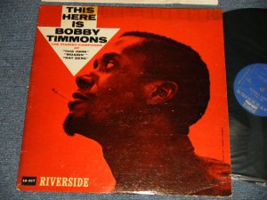 画像1: BOBBY TIMMONS - THIS HERE IS BOBBY TIMMONS (Ex.Ex++ TAPE ON EDGESIDE ) / 1961 US AMERICA ORIGINAL "BLUE with SILVER PRINT in MONO Label!" Used LP