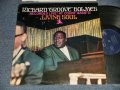 RICHARD "GROOVE" HOLMES - LIVING SOUL! (Ex+/Ex++ B-1,A-3:Ex EDSP) / 1967 US AMERICA ORIGINAL "1st Press BLUE with 'TRIDENT' on Right" Label MONO Used LP  