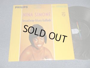 画像1: NINA SIMONE - BROADWAY BLUES BALLADS (MINT-/Ex Looks:Ex+++) / 1964 US AMERICA ORIGINAL STEREO Used LP 