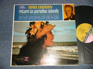 画像1: BING CROSBY - RETURNS TO PARADISE ISLAND ( Ex++/Ex+++) / 1964 US AMERICA ORIGINAL 1sr Press "MULTI COLOR Label" MONO  Used  LP 