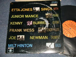 画像1: ETTA JONES - SINGS With JUNIOR MANCE KENNY BURRELL (VG++/Ex++ WEAROFC, STOFC, WOBC, EDSP) / 1965 US AMERICA ORIGINAL 1st press "ORANGE TARGET Label" STEREO  Used LP 