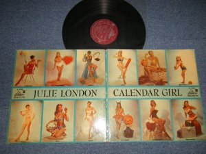 画像1: JULIE LONDON - CALENDAR GIRL ( Ex++/Ex++ Looks:Ex+++, Ex++ Looks:Ex+) / 1956 US AMERICA ORIGINAL MONO "MARLOON  LABEL" Used LP
