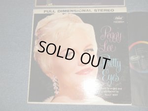 画像1: PEGGY LEE - PRETTY EYES (Ex++/MINT- EDSP) / 1960 US AMERICA ORIGINAL 1st Press "BLACK With RAINBOW 'CAPITOL' Logo on LEFT SIDE  Label" STEREO Used LP 