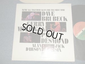 画像1: DAVE BRUBECK, Paul Desmond, Gerry Mulligan, Alan Dawson, Jack Six – We're All Together Again For The First Time (Ex++/MINT-) /1976 Version US AMERICA  "RED & GREEN with small 75 ROCKFELLER & 'w' Logo Label" Used LP 