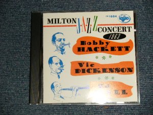 画像1: Bobby Hackett, Vic Dickenson, Ed Hall - Milton Jazz Concert 1963 (MINT-/MINT) / 1992 US AMERICA ORIGINAL Used CD