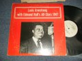 LOUIS ARMSTRONG With Edmond Hall's All-Stars - WITH EDMOND HALL'S ALL-STARS 1947 (Ex/MINT-) / US AMERICA REISSUE "UN-OFFICIAL" Used LP 