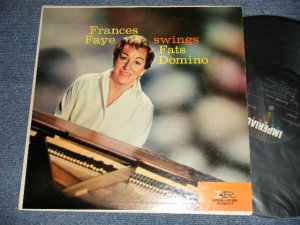 画像1: FRANCES FAYE - SWINGS FATS DOMINO (Ex+++, Ex/MINT- EDSP, WOBC)  / 1958 US AMERICA ORIGINAL 1st Press "BLACK with 5 STARS Label" MONO Used LP