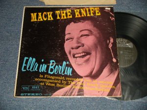 画像1: ELLA FITZGERALD - MACK THE KNIFE (Ex/Ex++ Looks:Ex+++ TAPE SEAM) / 1961 US AMERICA ORIGINAL "1st Press Label" STEREO Used LP