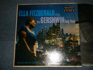 画像1: ELLA FITZGERALD - SINGS THE GERSHWIN SONG BOOK (Ex/Ex+++) / 1959 US AMERICA ORIGINAL 1st Press "VERVE at BOTTOM Label" STEREO  Used LP