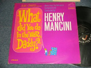 画像1: HENRY MANCINI - WHAT DID YOU DO IN THE WAR DADDY? (Ex++/MINT-) / 1966 US AMERICA ORIGINAL MONO Used LP 