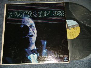 画像1: FRANK SINATRA - SINATRA & STRINGS (Ex+++/Ex++ A-1:POORJUMP) / 1962 US AMERICA ORIGINAL "TRIPLE COLOR CUSTOM LABEL"  MONO Used  LP