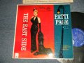 PATTI PAGE - THE EAST SIDE  (Ex+++/MINT- TAPESEAM, EDSP)  /1957 US AMERICA ORIGINAL 1st Press "BLUE With SILVER PRINT Label" MONO Used LP