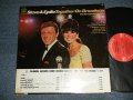  STEVE LAWRENCE and EYDIE GORME  - AT THE MOVIES  (Ex++/MINT-) / 1967 Version US AMERICA "PROMO" "360 SOUND in WHITELabel" MONO Used LP