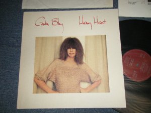 画像1: CARLA BLEY - HEAVY HEART (With INSERTS)  (Ex+++/MINT-) / 1984 GERMAN GERMANY ORIGINAL Used LP 