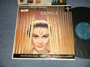 画像1: MARTIN DENNY - EXOTICA (Ex, Ex++/Ex+++ WOFC) / 1957 US AMERICA ORIGINAL 1st Press "TURQUOISE Label" MONO Used LP