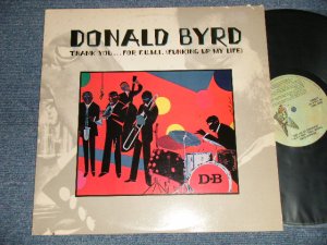 画像1: DONALD BYRD - THANK YOU...FOR F.U.M.L.(FUNKING UP MY LIFE)(Ex+/Ex+ CUTOUT) /1978 US AMERICA ORIGINAL Used LP  