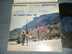 画像1: The RAMSEY LEWIS TRIO - NEVER ON SUNDAY (Ex++/Ex+++ Looks:MINT-) / 1961 US AMERICA ORIGINAL "1st Press DARK BLUE Label" STEREO Used LP