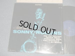 画像1: SONNY ROLLINS -  VOL.2 Volume 2 (Dark Blue with STLYZED BLACK 'b' in Label ) (MINT-/MINT-) / 1973-76 Version US AMERICA REISSUE STEREO Used LP