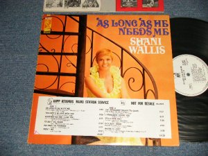 画像1: SHANI WALLIS - AS LONG AS HE NEED ME (Ex+++/MINT-) / 1969 US  AMERICA ORIGINAL "WHITE LABEL PROMO" STEREO Used LP 