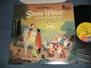 画像1: Anime ost - WALT DISNEY's 'SNOW WHITE And THE SEVEN DWARES (白雪姫) (Ex++/MINT-) / 1968 US AMERICA REISSUE Used LP 