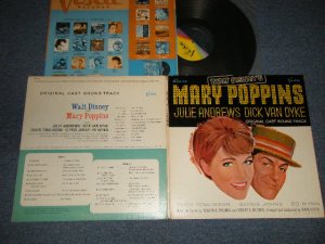 画像1: ost JULIE ANDREWS, DICK VAN DYKE - WALT DISNEY'S MARRY POPPINS(Ex++/MINT-) / 1964 US AMERICA ORIGINAL MONO Used LP 