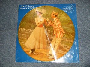 画像1: ost JULIE ANDREWS, DICK VAN DYKE - WALT DISNEY'S MARRY POPPINS (MINT-/MINT-) / 1981 Version US AMERICA "PICTURE DISC" Used LP 