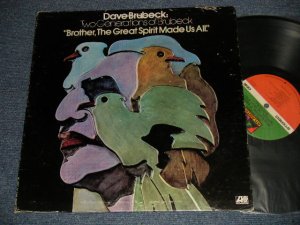 画像1: DAVE BRUBECK - TWO GENERATION OF BRUBECK : BROTHER, THE GREAT SPIRIT MADE US ALL(Ex++/MINT-) /1976 Version US AMERICA 2nd Press "RED & GREEN with small 75 ROCKFELLER & 'w' Logo Label" Used LP 