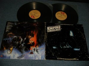 画像1: ost  JOHN WILLIAMS - STAR WARS : THE EMPIRE STRIKES BACK  (VG+++/Ex+++) / 1980 US AMERICA ORIGINAL Used 2-LP'S