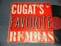 XAVIER CUGAT - CUGAT'S FAVORITE RUMBAS (G/VG+++ EDSP, WTRDMG, TAPE, ) / 1954 US AMERICA ORIGINAL "MAROON Label"  MONO Used  LP 