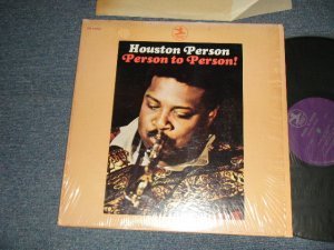 画像1: HOUSTON PERSON - PERSON TO PERSON (Ex++/MINT-) / 1970 US AMERICA ROIGIBNAL "PURPLE Label" Used LP