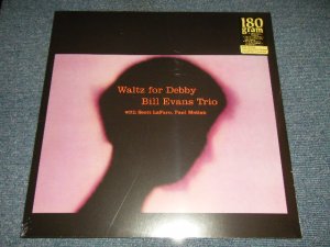 画像1: BILL EVANS TRIO - WALTZ FOR DEBBY (SEALED) / 2012 EUROPE  REISSUE "180 gram Heavy Weight"  "BRAND NEW SEALED"  LP  