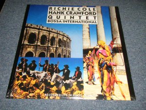 画像1: RICHIE COLE / HANK CRAWFORD QUINTET - BOSSA INTERNATIONAL (SEALED) / 1990 US AMERICA ORIGINAL "BRAND NEW SEALED" LP