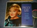 PEGGY LEE - IN THE NAME OF LOVE (Ex++/Ex+ Looks:Ex+++) / 1964 US AMERICA ORIGINAL 1st Press "BLACK with RAINBOW 'CAPITOL' Logo on TOP Label" STEREO LP 