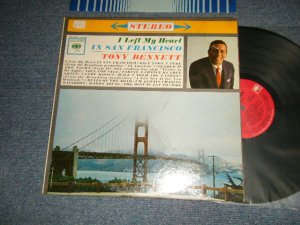 画像1: TONY BENNETT - I LEFT MY HEART IN SAN FRANCISCO (Ex+/Ex+++ TEAR) / 1956 US AMERICA RE-PRESS "360 Sound in BLACK Label" STEREO Used LP 