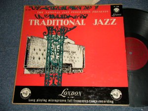 画像1: V.A. Various Ken Colyer's Jazzmen, Alex Welsh And His Dixielanders, George Melly, Chris Barber's Jazz Band And Lonnie Donegan Skiffle Group- The National Jazz Federation Presents: Traditional Jazz (Ex/Ex+++ EDSP) / 1955 US AMERICA ORIGINAL "UK EXPORT UN-BOXED 'LONDON' Label" MONO Used LP 