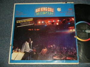 画像1: NAT KING COLE - AT THE SANDS  (VG++/Ex+++ Looks:Ex+++ TEAROFC, EDSP) / 1966 MEXICO ORIGINAL 1st Press  "BLACK with RAINBOW Band with CAPITOL Logo on TOP Label"  MONO  Used LP