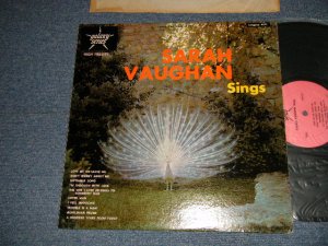 画像1: SARAH VAUGHAN - SINGS (SELECT from 78rpm SP in The '40's) (Ex++/Ex++ EDSP) / 1957 US AMERICA ORIGINAL "PINK LABEL Version"  MONO Used LP