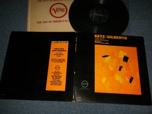 画像1: STAN GETZ + JOAO GILBERTO  feat. ANTONIO CARLOS JOBIM  -  GETZ/GILBERTO (Ex+/Ex Looks:Ex++, Ex++)  / 1964 US AMERICA ORIGINAL MONO  Used LP