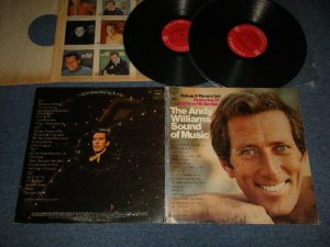 画像1: ANDY WILLIAMS - THE ANDY WILLIAMS SOUND OF MUSIC (Ex/MINT-) / 1968 US AMERICA ORIGINAL "360 Sound Label" Used 2-LP 