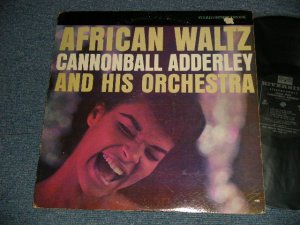 画像1: CANNONBALL ADDERLEY & HIS ORCHESTRA - AFRICAN WALTS (VG+++, Ex/Ex++ Looks:Ex+) / 1961 US AMERICA ORIGINAL 1st Press "BLACK with SILVER Print & NEW YORK CITY at BOTTOM Label" STEREO Used LP