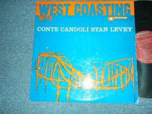 画像1: Conte Candoli's Quartet / Stan Levey's Sextet - West Coasting With Conte Candoli And Stan Levey (Ex++/Ex++) / 1957 US AMERICA ORIGINAL "MAROON Label" MONO Used  LP 