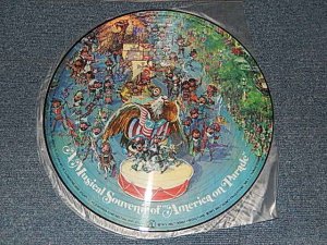 画像1: Unknown Artist - A Musical Souvenir Of "America On Parade"(Ex/MINT-) / 1975 US AMERICA ORIGINAL "PICTURE DISC" Used LP 