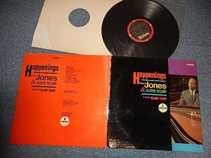 画像1: HANK JONES & OLIVER NELSON -  HAPPENINGS (Ex++/Ex+++) / 19?? US AMERICA 2nd Press "BLACK with RED RING Label" Used LP 