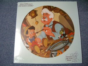 画像1: DISNEY PICTURE DISC - PINOCCHIO / US ORIGINAL PICTURE Sealed LP  