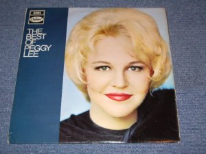 画像1: PEGGY LEE - THE BEST OF / 1968 UK ORIGINAL STEREO LP 